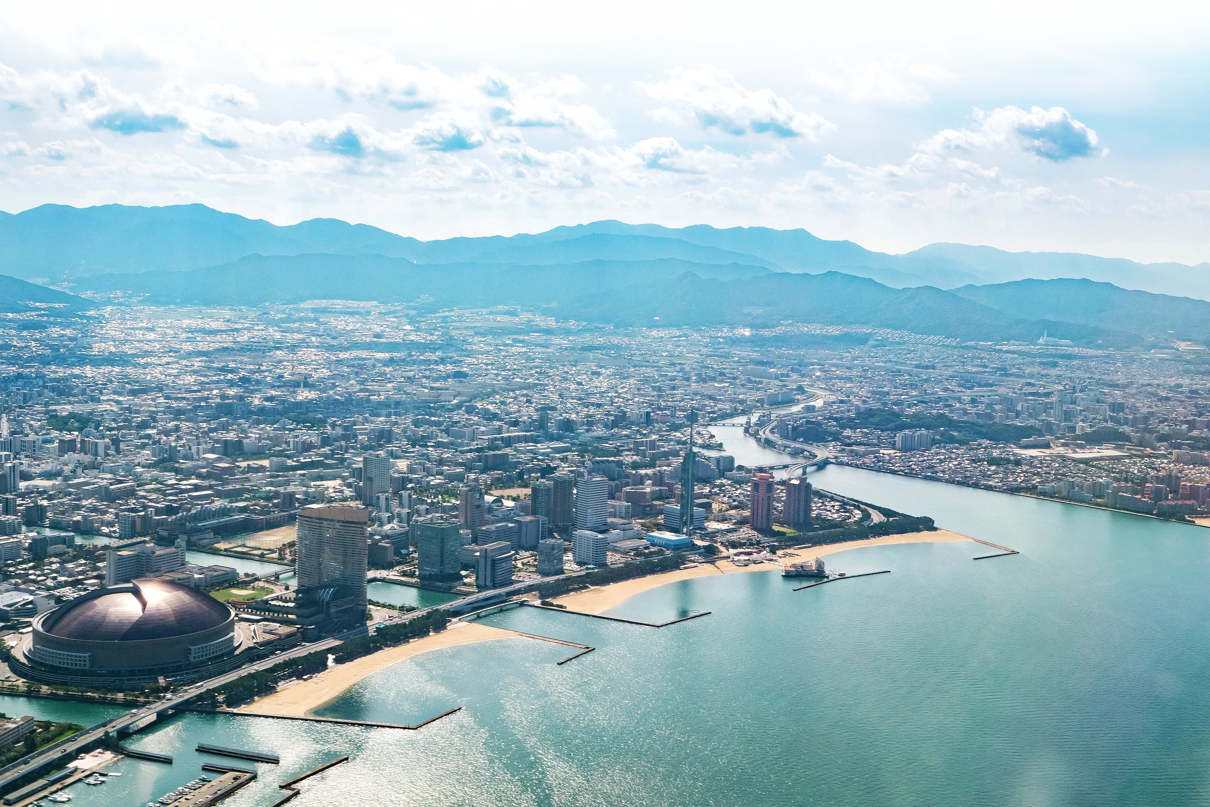 福岡市空撮